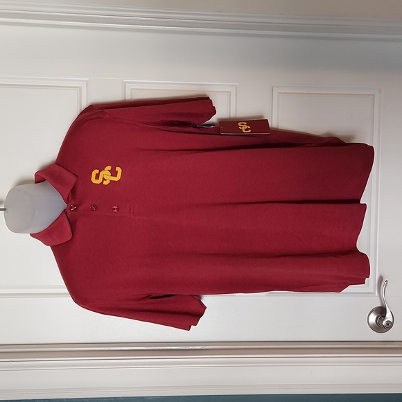 USC Trojans Men's Polo Shirt - Picture 1 of 5